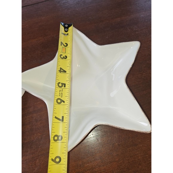 Pottery Barn Star Shaped Bowls Christmas 4th July Set of 2 Serving Entertaining